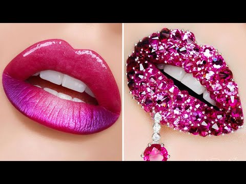 #349 Daily Simple Makeup Tutorial 💄💋 Easy Makeup For Girls Nails Inspiration🥰