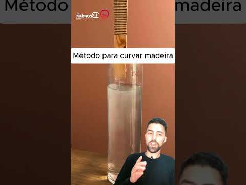 É com essa TÉCNICA AQUI que eles CURVAM a madeira 😲
