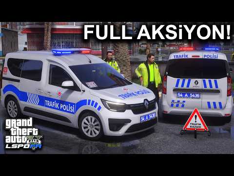 YENİ EXPRESS TRAFİK !! - BOL KOVALAMALI TRAFİK POLİSİ MODU - GTA 5 LSPDFR