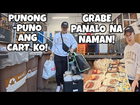 PANALO SA DAMING LAMAN NG BASURAHAN | DUMPSTER DIVING IN FINLAND | THAI-FINNISH 