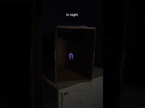 make a 3D hologram projecter ☑️ #shorts #ytshorts