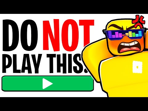 Don't play this roblox game...