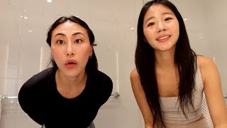 EVELYN HA DOES MY MAKEUP!!