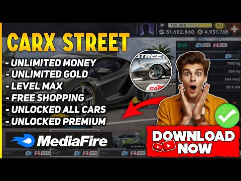 (💯TUTORIAL!💯) CarX Street APK MOD v1.6.1 Gameplay - Unlimited Money, Unlocked All Cars Anti Ban 2024