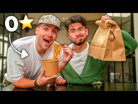 Wir bestellen bei 0⭐️-Restaurants 🤔 (wer findet das beste?)