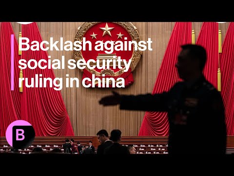 YouTube video thumbnail: China's New Social Security Ruling Sparks Backlash