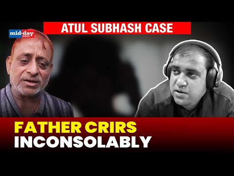 Atul Subhash case: Father breaks down in tears, mourns over his son's death