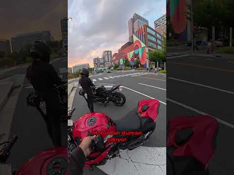 ZX6R’ın Radyatörü patladı 👀😭😩  #motorcu #amerikadayasam #amerikalımotorcu