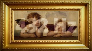 The Most Famous Artwork With Classical Music In 432 Hz | Gold Frame TV Art