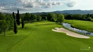 Hole 10 - Golf & Country Club Le Pavoniere, Prato, Florence, Tuscany, 18 holes golf course