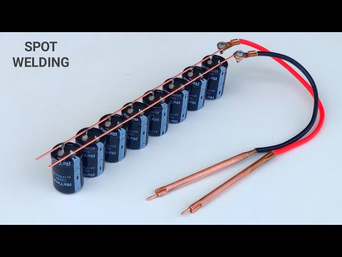 Super Capacitor Using Spot Welding Machine