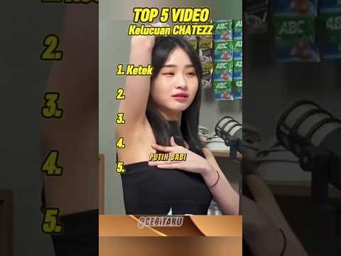 TOP 5 VIDEO KELUCUAN CHATEZZ #shorts #komedi #lucu