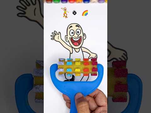 Hamood habibi Amazing Rainbow coloured painting 🎨♥️🧩 #ytshorts #acrylicpainting #rainbow #hamood