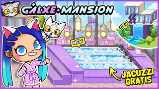 💜🛁 ¡Creo la VERSIÓN GRATUITA de la MANSIÓN GALXE! JACUZZI/ PISCINA desde cero en Avatar World · P4