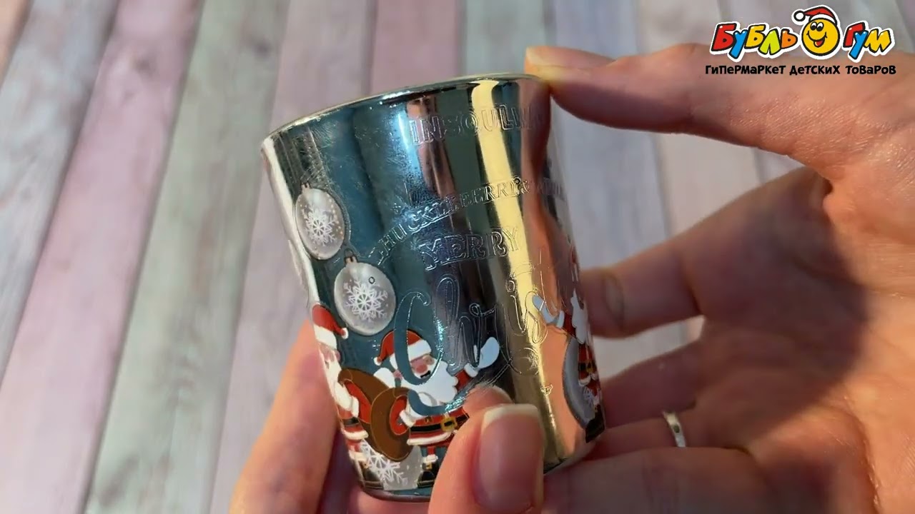 Свеча Lanson goods ароматическая в стакане серебро 75г 7,5см - видео Свеча Lanson goods ароматическая в стакане серебро 75г 7,5см - видео