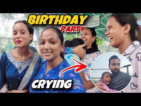 Sister ke Birthday par kiya puri family ne Bohot Enjoy || Jiya start crying || priya jeet vlogs