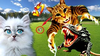 БОЙ!!!  ОИИА ПОЖИРАТЕЛЬ vs КРЫС ПОЖИРАТЕЛЬ в Реальной Жизни!