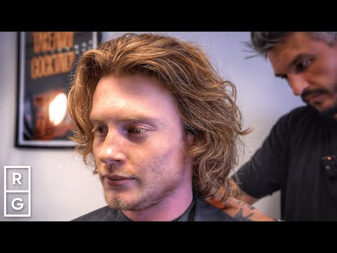 From WOLF to GENTLEMAN Long Haircut TRANSFORMATION