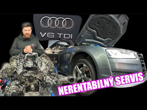 Reťazový servis ktorý už pre niekoho nieje finančne rentabilný pri Audi A8 D4 s 3.0TDI 2 generácie .