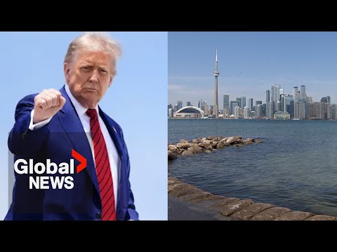 YouTube video thumbnail: Could Trump Tear up the Great Lakes Water Treaty Between the US and Canada?