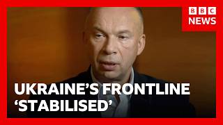 YouTube video thumbnail: Ukraine's Frontline 'Stabilised', Former Army General Claims