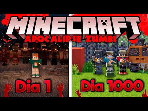 Sobrevivi 1000 Dias em um APOCALIPSE ZUMBI - O FILME