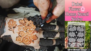 Mehndi stickers for hands | Easy Mehndi Stencils from Meesho | mehndi tattoo sticker review