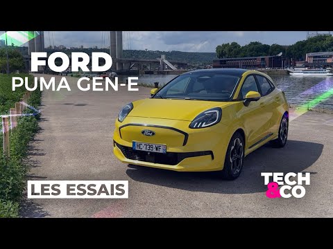 Ford Puma Gen-E, une version électrique séduisante du petit SUV