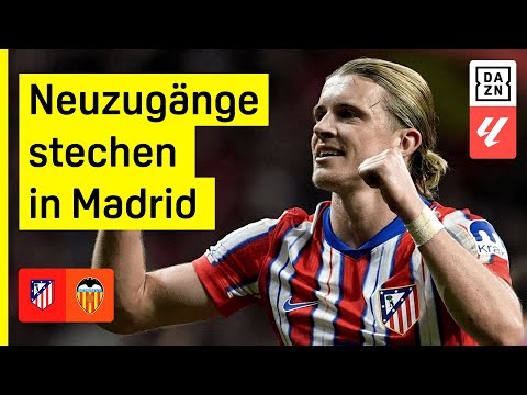 Gallagher und Alvarez mit Debüt-Toren für Rojiblancos: Atletico Madrid - Valencia | LaLiga | DAZN