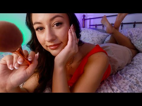 ASMR Super RELAXING Personal Attention For Sleep 💤 🥰 Face Tracing, Skincare & Meditation