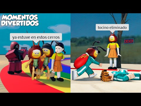 EL JUEGO DEL CALAMAR 2 MOMENTOS DIVERTIDOS (ROBLOX) (MINGLE)