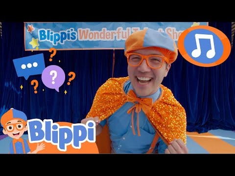 Blippi's Curiosity Shake Song | Blippi Dove Self Esteem Project | Kids Cartoons | Party Playtime!