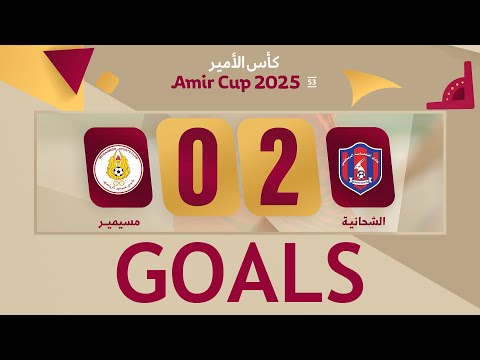 Goles del partido Al-Shahania - Al-Mesaimeer