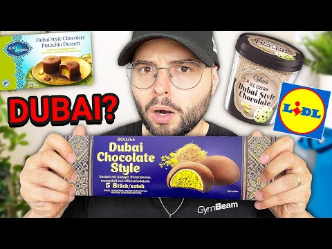 Am cumparat TOATE PRODUSELE DUBAI de la LIDL (din nou)