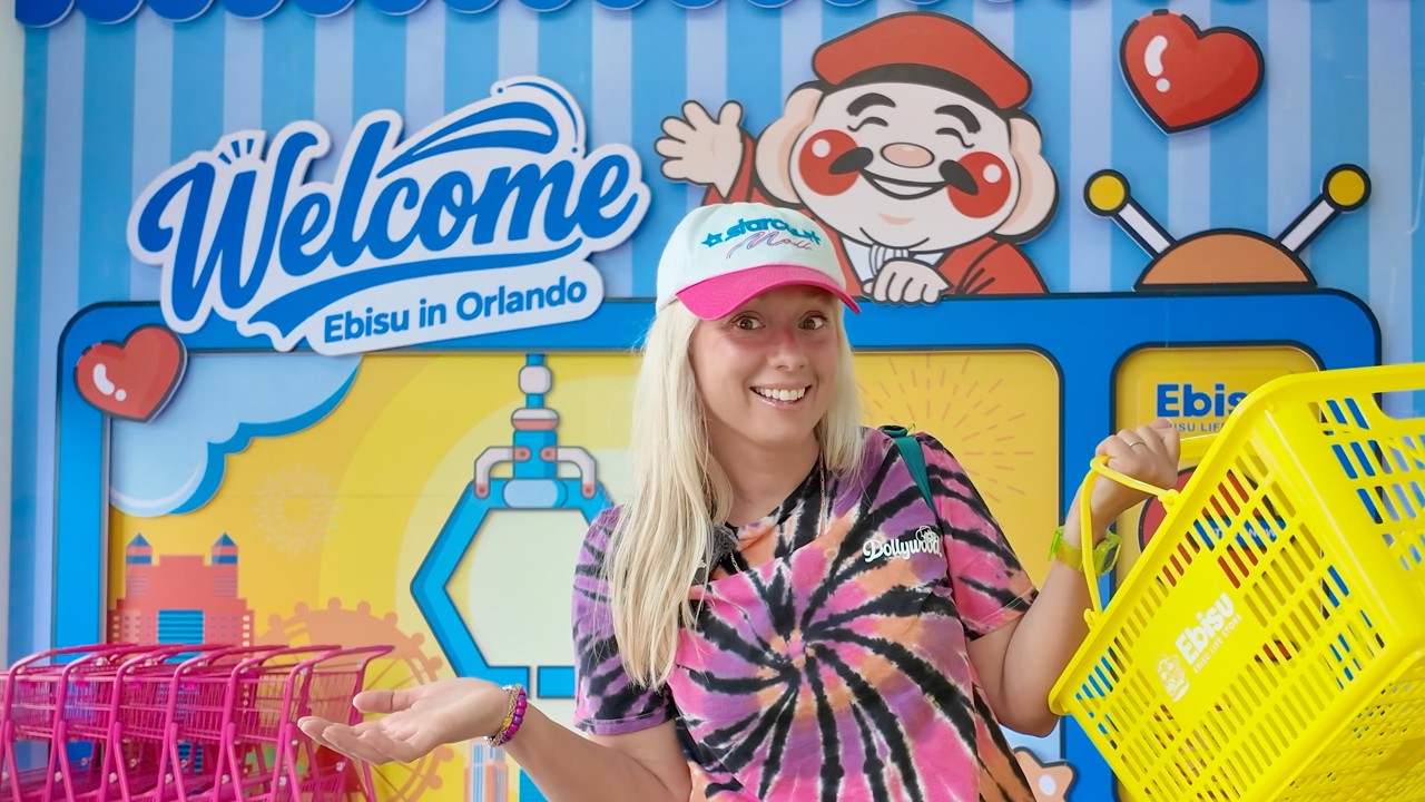 I Visited the World's LARGEST Ebisu Life Store in Orlando! Gashapon, Pokemon Soda & Japanese Snacks