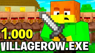 ZABEZPIECZYŁEM WILLĘ PRZED 1000 VILLAGERÓW.EXE! 😱 | Alek Emerald