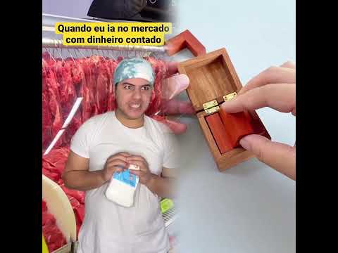 QUANDO EU IA NO MERCADO COM DINHEIRO CONTADO #shorts.