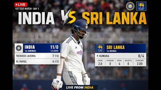 India vs Sri Lanka Test Live Scores | IND vs SL XI Warm up Match Day 3 Live Scores & Commentary