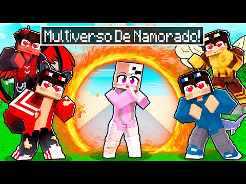 LAYSA criou um MULTIVERSO DE NAMORADOS no MINECRAFT!