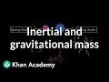 Understanding Mass: Inertial vs Gravitational