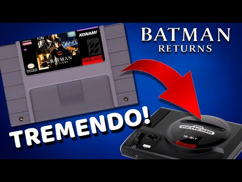 TREMENDO! Tendremos Batman Returns de SNES en SEGA Genesis! - Adelanto mas ROM (Mega Drive)