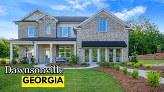 Let's Tour This Spacious 5 Bdrm, 4 Bath Model Home in Dawsonville, North of Atlanta | BP $599,990!