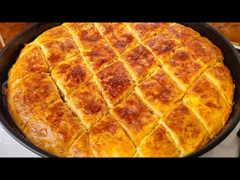 AKŞAMDAN YOĞUR,SABAHA PİŞİR 💯 ANNEMİN BANA ÖĞRETTİĞİ EN KOLAY EN LEZZETLİ BÖREK TARİFİ 💯