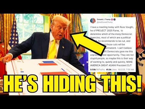 Trump CAN'T HIDE this forever