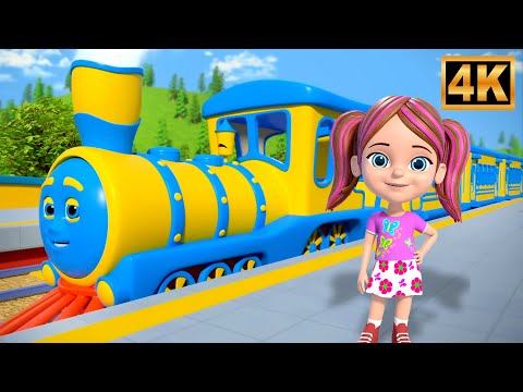 Wheels on the Train, Fun Learning Adventure for Kids