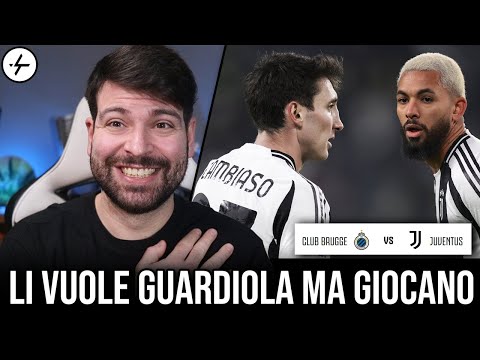 VLAHOVIC E THURAM IN PANCA, TITOLARI CAMBIASO E DOUGLAS LUIZ | BRUGGE JUVENTUS PROBABILE FORMAZIONE