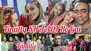 SHAADI HO GAI bohot mushkil hota h maa baap ka ghar chor k dusre ghar jana🥺 Shafique Aasifa Vlogs