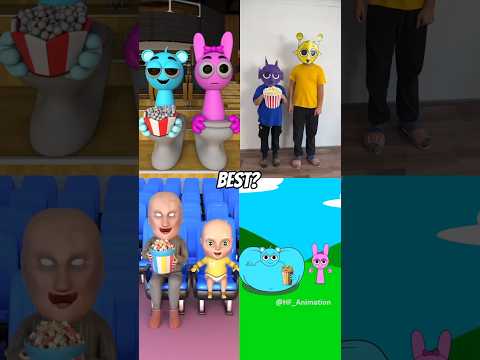 Sprunki PopCorn TRICK #animation #sprunki #roblox #funny #incredibox #memes #shorts