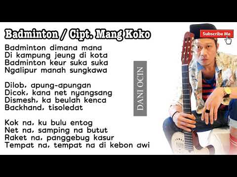 BADMINTON - COVER / Cipt Mang Koko