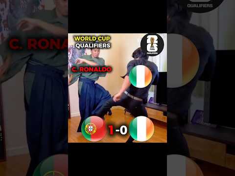 Portugal Vs Ireland on World Cup Qualififers Tournament 😱💯 #football #worldcup #championsleague